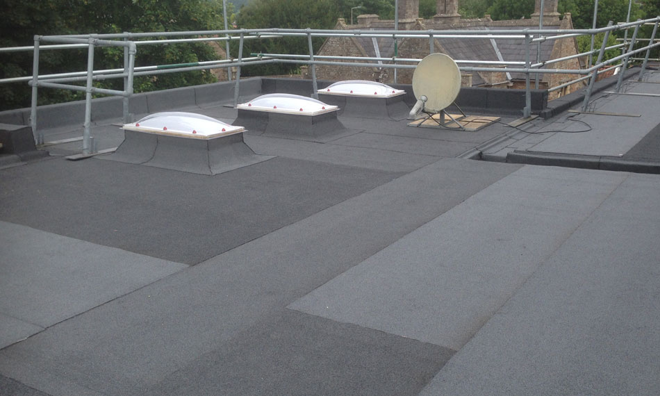 General Asphalte Built-up Felt Roofing