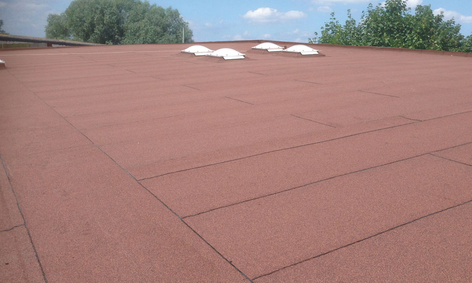 General Asphalte Built-up Felt Roofing