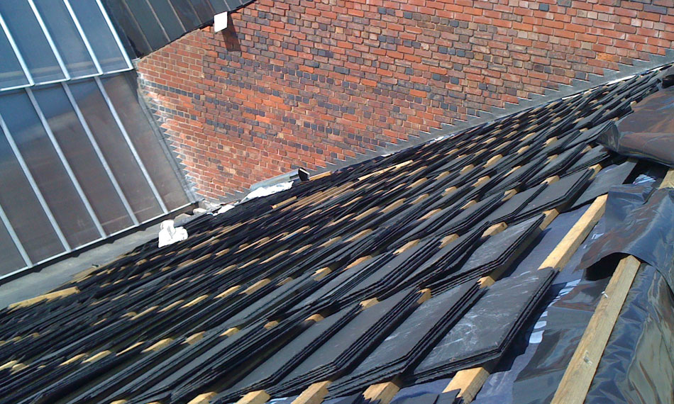 Pitched-Roofing General Asphalte Slating