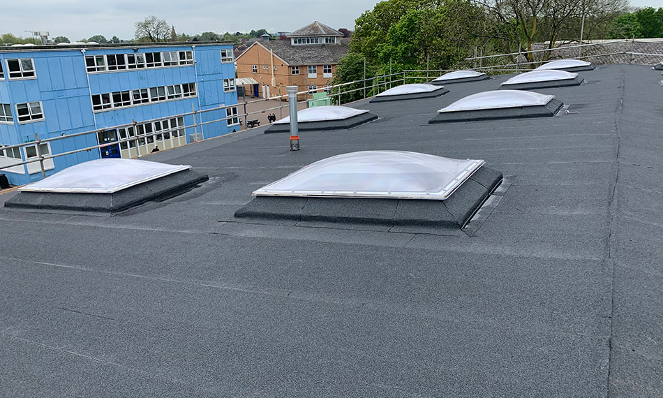 Foxford School roofing project